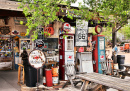 Antigo posto de gasolina em Route 66, Arizona