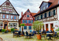 Casas enxaimel em Heppenheim
