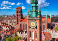 A Cidade Velha em Gdansk, Polônia