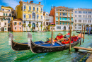 Grande Canal em Veneza, Itália
