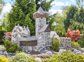 Castelo em miniatura em Klagenfurt, Áustria