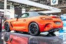BMW Z4 Cabriolet laranja em Paris