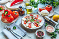 Caprese Salada Close Up