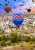 Balões de ar quente sobre a Capadócia, Turquia