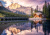 Lago Esmeralda no Parque Nacional Yoho, Canadá
