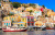 Porto na Ilha Simi, Dodecaneso, Grécia