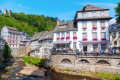 Casas em enxaimel em Monschau, Alemanha