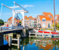 Ponte Bascule em Enkhuizen, Holanda