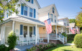 Casas históricas em Cape May, New Jersey, EUA