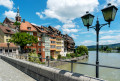 Ponte histórica do Reno, Laufenburg, Alemanha