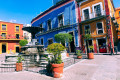 Vista da rua de Cidade de Guanajuato, México