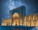 Samarkand-Night-Registan