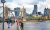 Tower Bridge e a cidade de Londres, Reino Unido