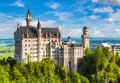 Castelo de Neuschwanstein em Fussen, Baviera, Alemanha