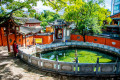 Templo budista na cidade velha de Lijiang, China