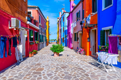 Ilha de Burano, Veneza, Itália