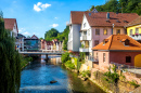 Ponte em Calw, Baden-Württemberg, Alemanha