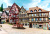 Casas coloridas em enxaimel, Miltenberg, Alemanha