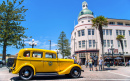 Carros Clássicos em Napier, Nova Zelândia