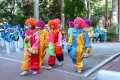 Desfile no Dia Anual dos Esportes na Tailândia