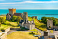 Castelo de Dover em Kent, Inglaterra