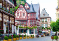 Casas em enxaimel, Bacharach am Rhein, Alemanha