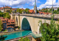 Ponte Nydeggbrucke em Berna, Suíça