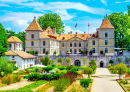 Castelo e jardins de Prangins em Nyon, Suíça