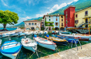 Vista em Cassone di Malcesine no Lago de Garda