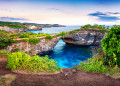 Praia Quebrada, Nusa Penida, Indonésia