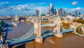 Tower Bridge e o rio Tâmisa, Londres, Reino Unido