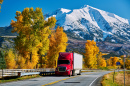 Paisagem do Monte Sopris, Colorado, EUA