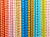 Contas multicoloridas closeup