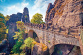 Parque Nacional da Suíça Saxônica com Ponte Bastei