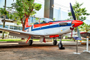 Pilatus velho PC-9 em Banguecoque, Tailândia