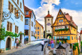 Cidade Velha de Rothenburg ob der Tauber, Alemanha