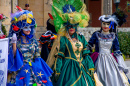 Fantasias e máscaras de carnaval em Corfu, Grécia