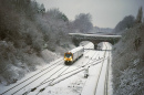 Snowy train