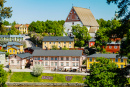 Vista da Catedral e da Cidade Velha de Porvoo