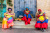 Mulheres de Palenquera em Cartagena, Colômbia