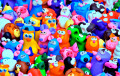 Brinquedos coloridos