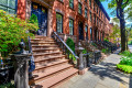 A famosa Perry Street, West Village, Nova York