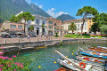 Beira-mar do Lago de Garda, Riva del Garda, Itália