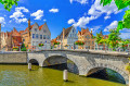 Ponte Carmelita em Bruges, Bélgica