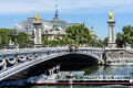 Pont Alexandre III em Paris, França