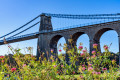 Ponte Menai, Ilha de Anglesey, País de Gales, Reino Unido