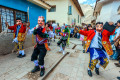 Desfile da Virgen del Carmen em Pisac, Peru