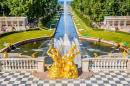 Grand Cascade in Peterhof - St. Petersburg Russia