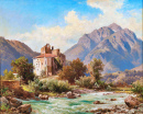 Castelo de Forst no Adige perto de Merano (1873)
