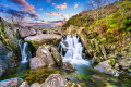 Ogwen Falls, Snowdonia, Norte do País de Gales, Reino Unido